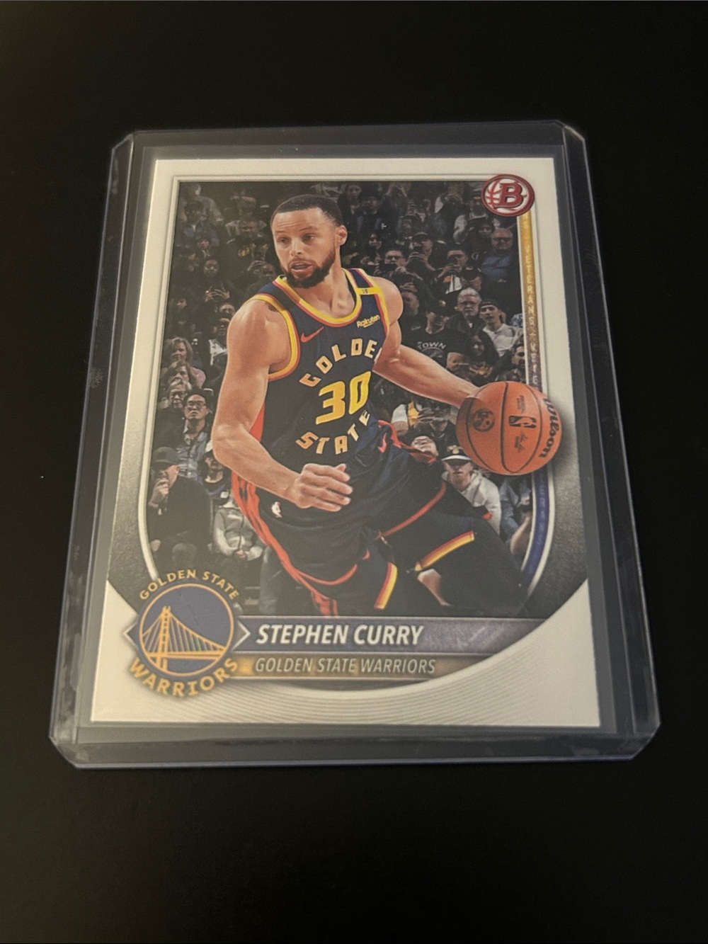 Topps Steph Curry Golden State Warriors Basketball Card